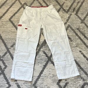 Dickies EDS Signature Scrubs for Women, Elastic Waist Pull-On Cargo Pants (M)